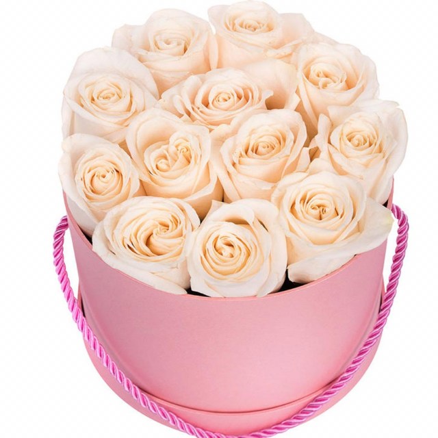 Κουτί 12 τριαντάφυλλα (δυνατότητα επιλογή χρωμάτων)